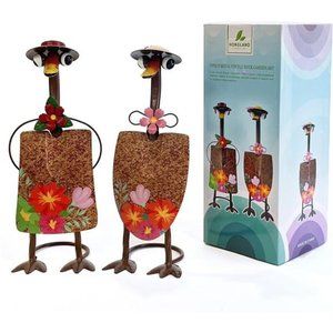 Handcrafted Metal Duck Garden Art - Duck Shovel Ornaments - 2 Pack